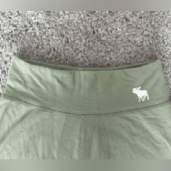 Abercrombie kids light green biker shorts size 13/14 - Picture 3 of 8